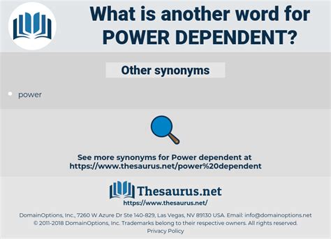 Thesaurus for Dependant Related terms for dependant - synonyms, antonyms. . Dependant thesaurus